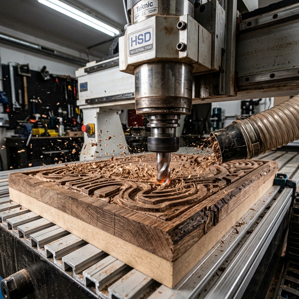 Corte Router CNC de Gran Formato en Madera y MDF